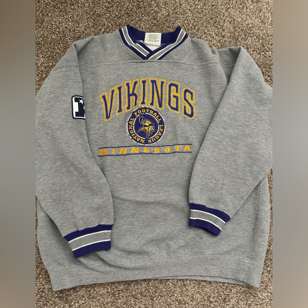 Vikings sweatshirt vintage 90s lee sports